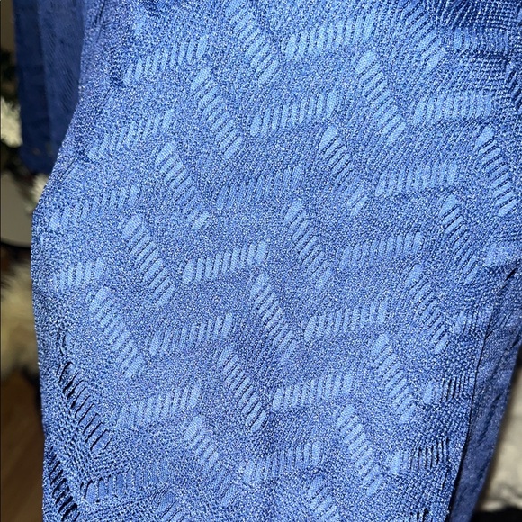 Elegant Blue Lace Dress - Picture 11 of 17